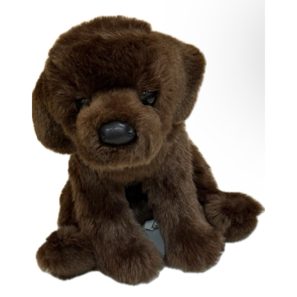 Douglas The Cuddle Toy Chocolate Lab Dog Plush Stuffed Animal Brown